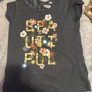 Kids tee dark gray